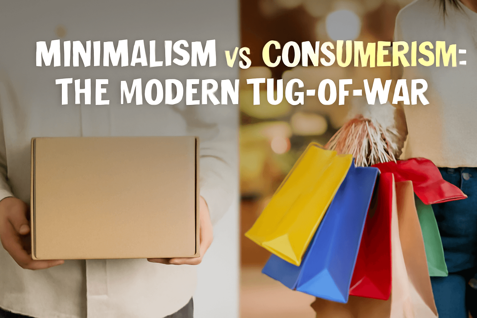 Minimalism vs. Consumerism: The Modern Tug-of-War