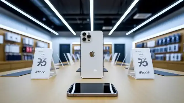How To Buy IPhone 16 On Finance - Store display of iPhone 16 with finance options