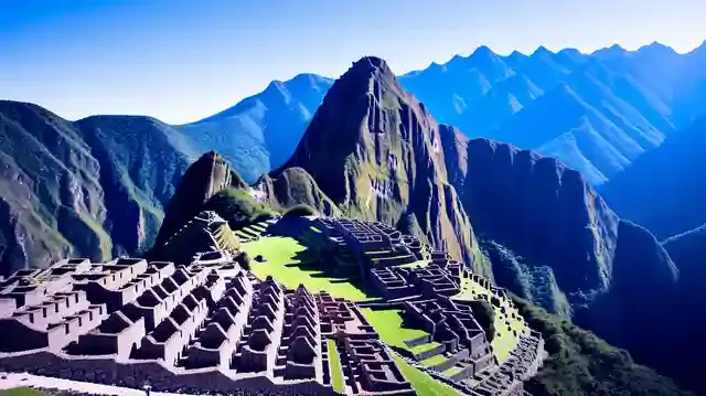Machu Picchu Tours For Seniors - Scenic view of Machu Picchu with Incan ruins and green mountains