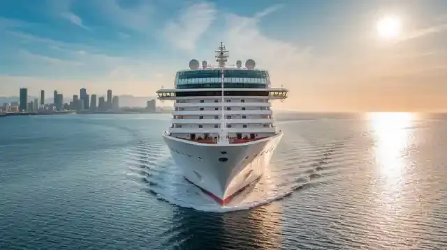 Marseille To Barcelona Cruises 2025/2026 - A cruise ship sailing from Marseille toward Barcelona