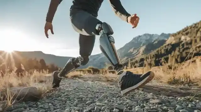 Modern Prosthetics: What You Should Know - Advanced prosthetic limb in a dynamic setting