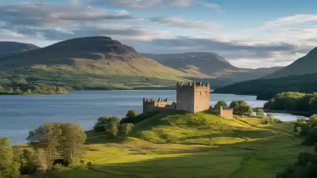 Scotland 14 Days Tour Packages - A landscape view of Scotland embracing highlands, castles, and lochs