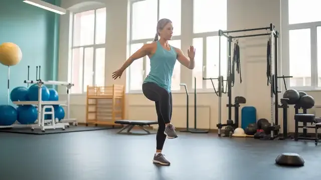 Tips For Recovery After Hip Replacement Surgery  - Person doing exercise post hip replacement using rehab equipment