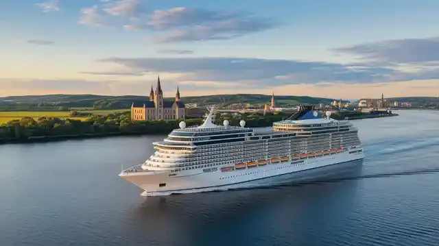 UK To Germany Cruises 2025/2026 - Cruise ship traveling between UK and Germany