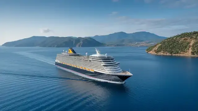 UK To Italy Cruises 2025/2026 - Cruise ship on Mediterranean journey to Italy